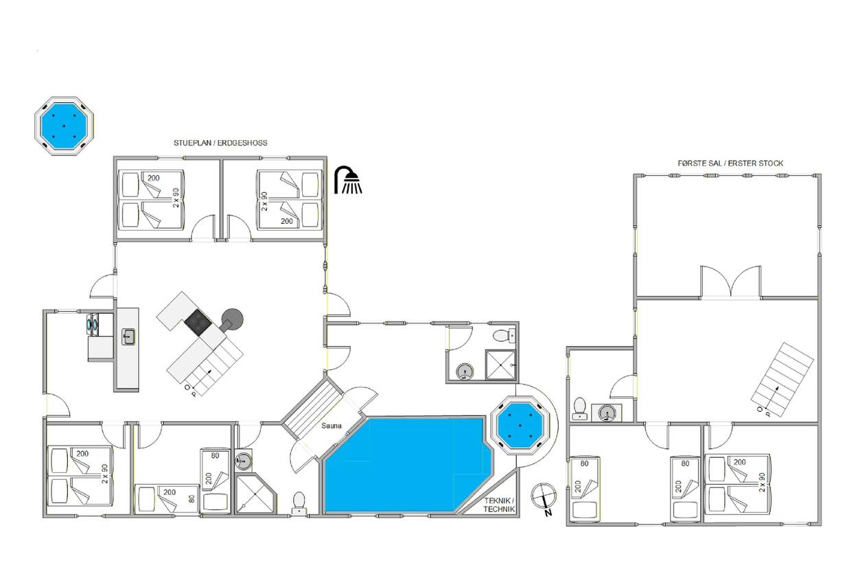 Vorschaubild von Ferienhaus UZ08 in Blåvand - Westjütland