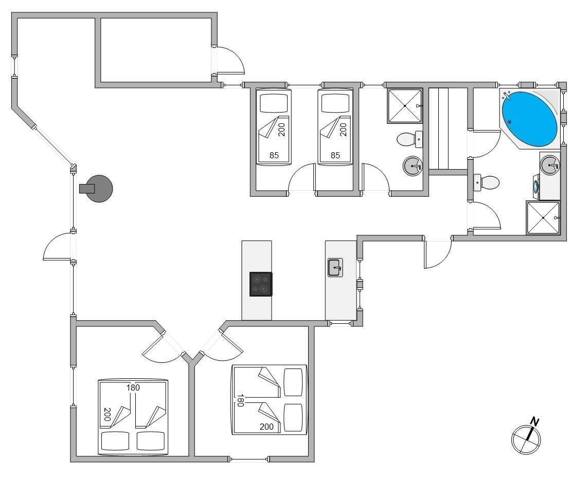 Vorschaubild von Ferienhaus VA07 in Bjerregård - Westjütland