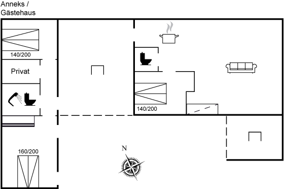 Vorschaubild von Ferienhaus VB26 in Liseleje - Nordseeland