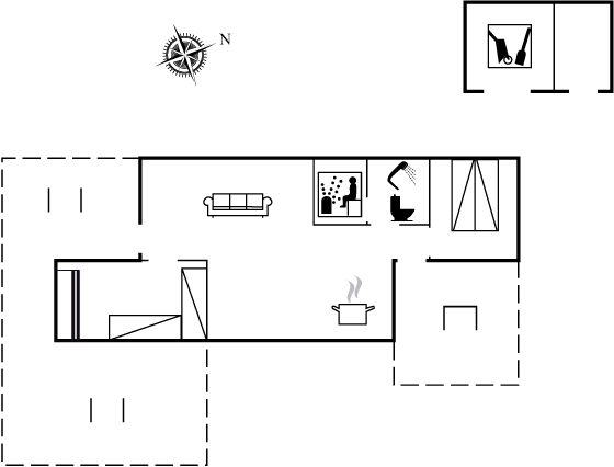 Vorschaubild von Ferienhaus VB72 in Kongsmark - Rømø