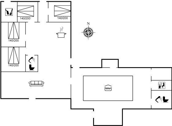 Vorschaubild von Ferienhaus VC97 in Helligsø - Thy/Limfjord