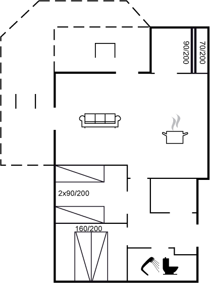 Vorschaubild von Ferienhaus VE75 auf Jungshoved - Südseeland