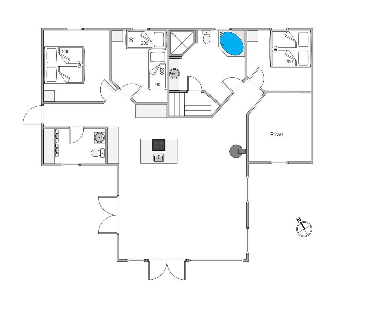 Vorschaubild von Ferienhaus VF54 in Bork Havn - Westjütland