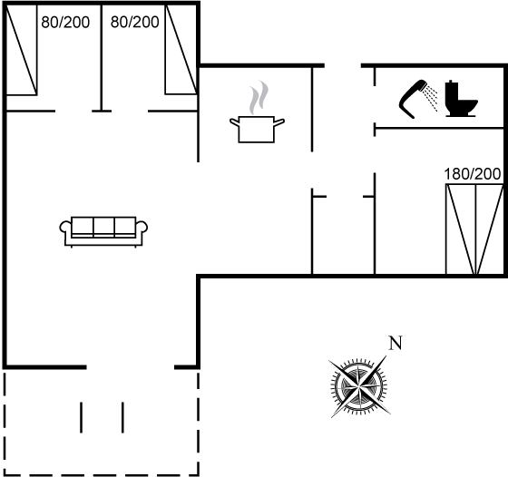 Vorschaubild von Ferienhaus VF58 in Skallerup Klit - Lønstrup - Nordjütland
