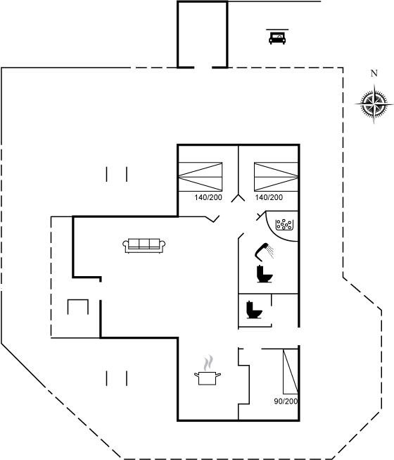 Vorschaubild von Ferienhaus VF74 in Søndervig - Westjütland