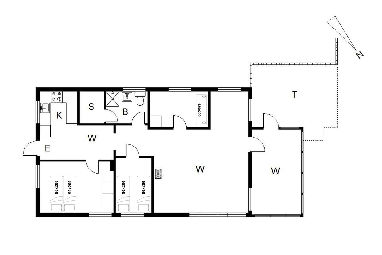 Vorschaubild von Ferienhaus VF80 in Henne Strand - Westjütland