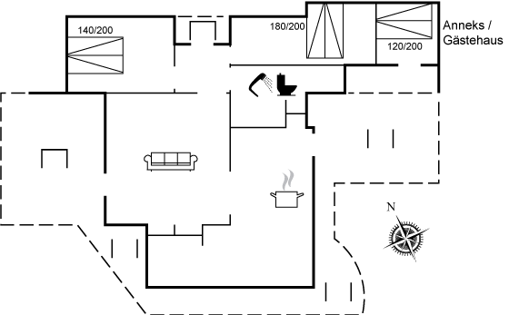 Vorschaubild von Ferienhaus VF90 in Bisnap - Hou - Nordjütland Ost