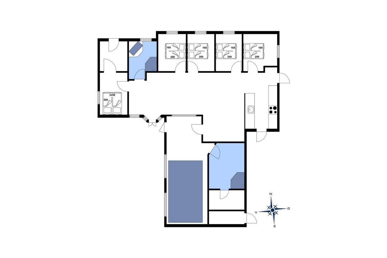 Vorschaubild von Ferienhaus VF96 in Vejers Strand - Westjütland
