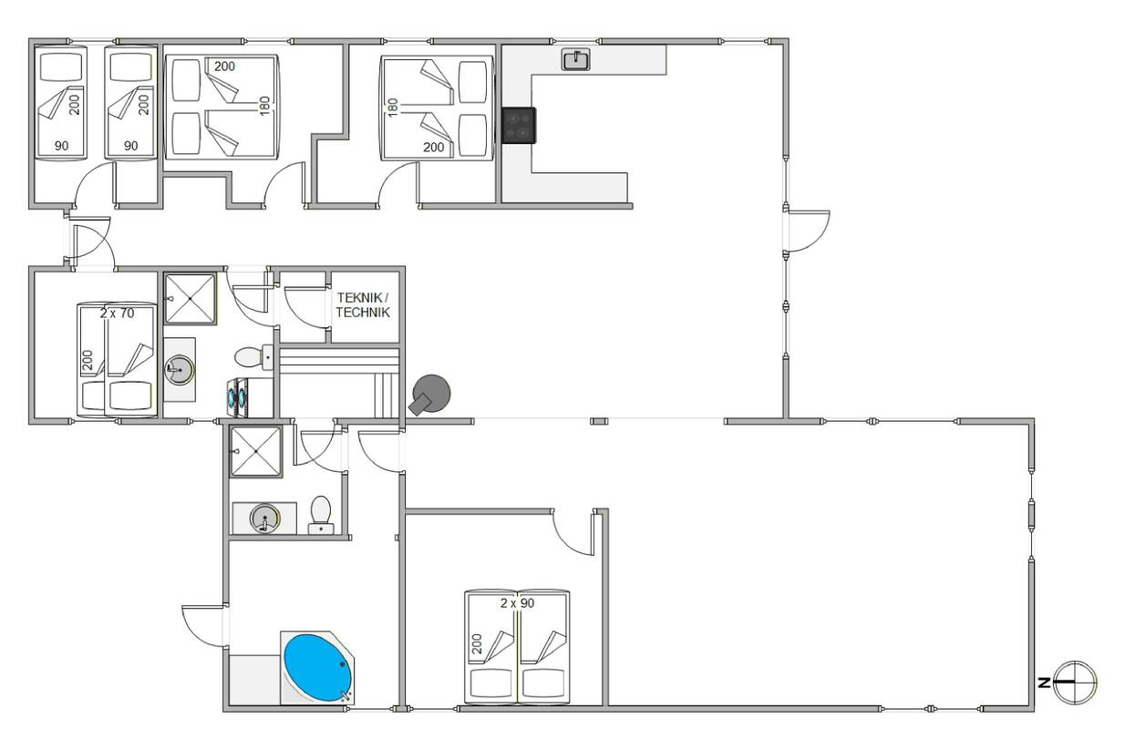 Vorschaubild von Ferienhaus VH96 in Søndervig - Westjütland