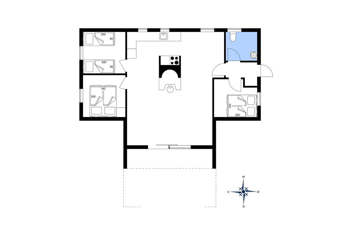 Vorschaubild von Ferienhaus VJ27 in Vejers Strand - Westjütland