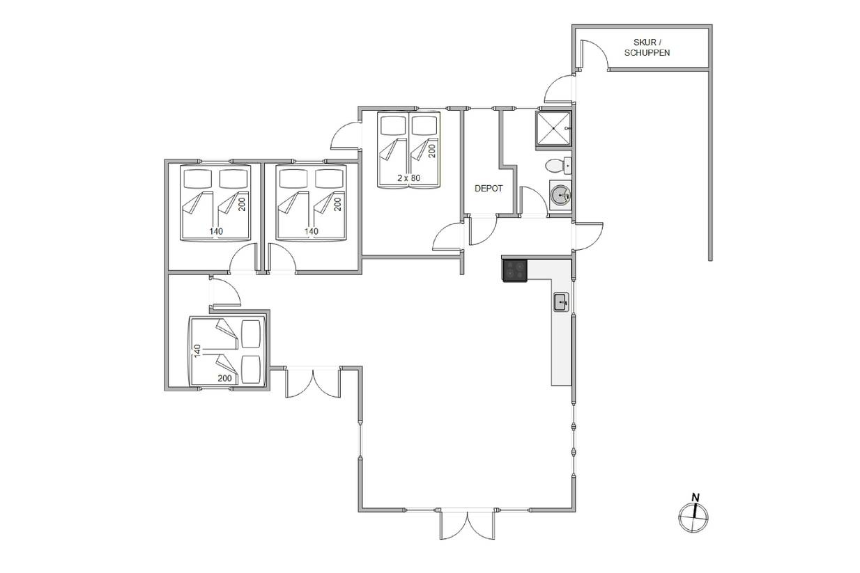 Vorschaubild von Ferienhaus VJ28 in Søndervig - Westjütland