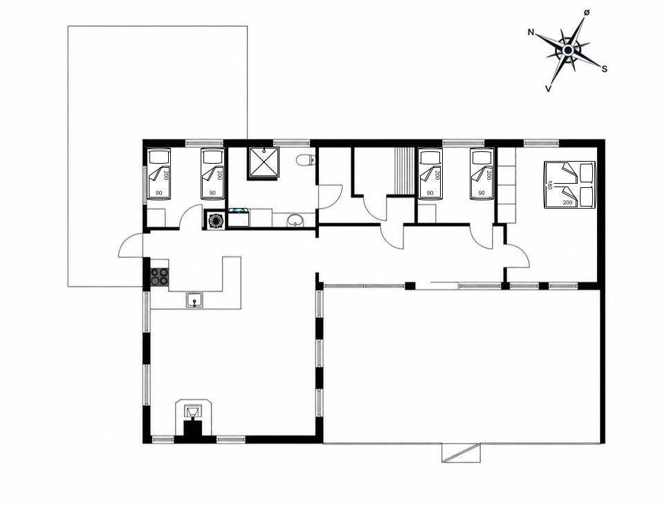 Vorschaubild von Ferienhaus VJ36 in Sønderstrand - Rømø