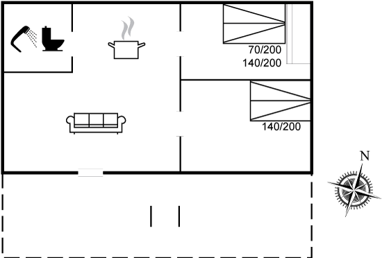 Vorschaubild von Ferienhaus VJ82 in Marielyst - Falster