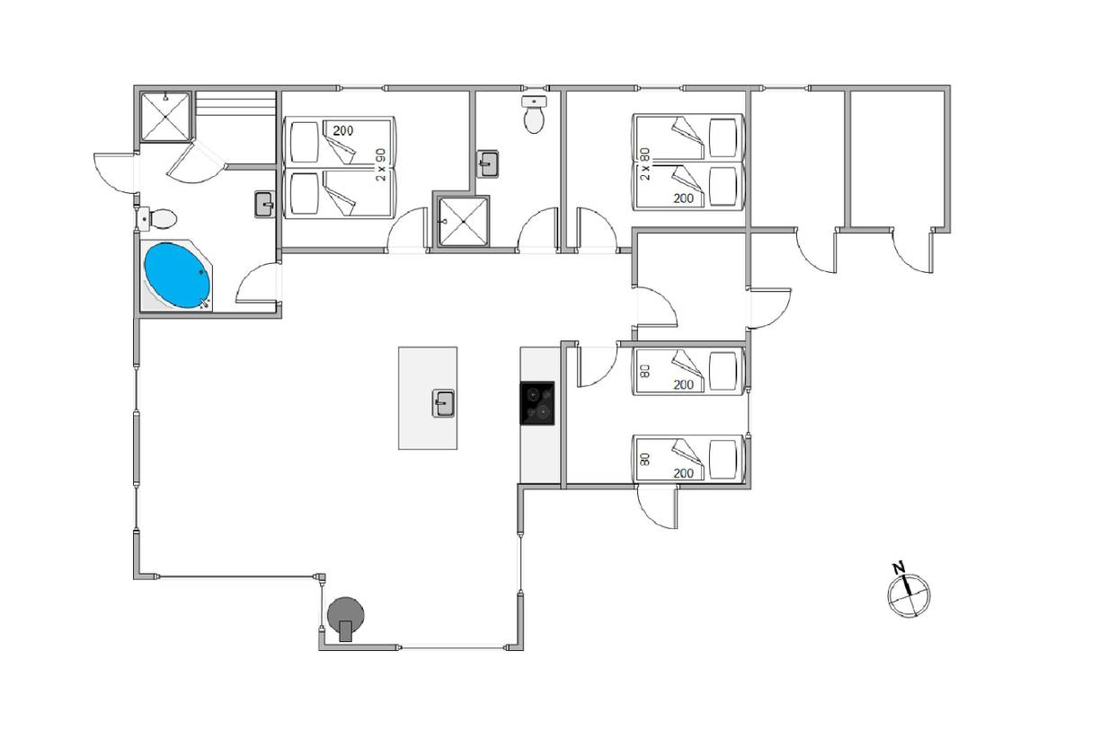 Vorschaubild von Ferienhaus VL00 in Klegod - Westjütland