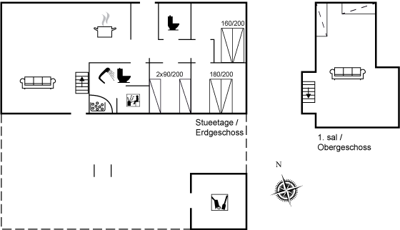 Vorschaubild von Ferienhaus VL70 in Vrist - Vejlby Klit - Westjütland