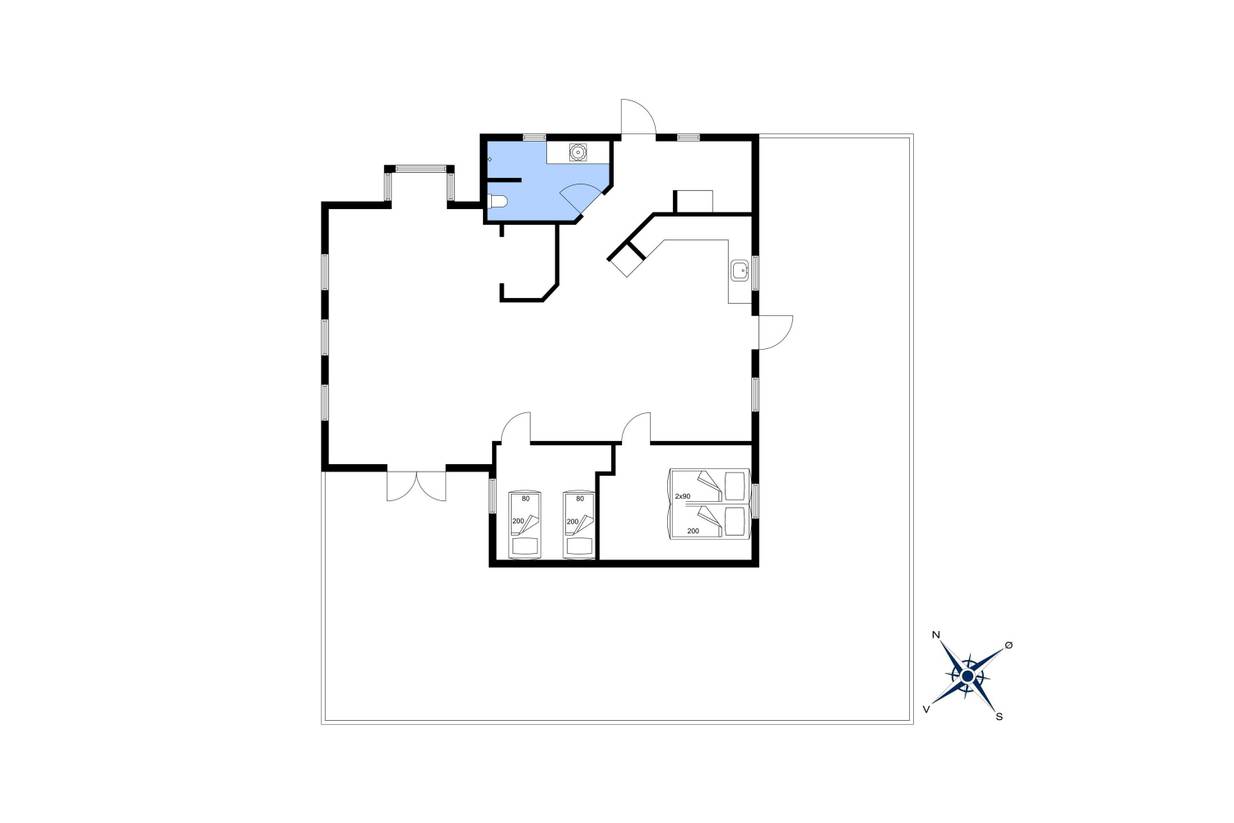 Vorschaubild von Ferienhaus VL76 in Vejers Strand - Westjütland