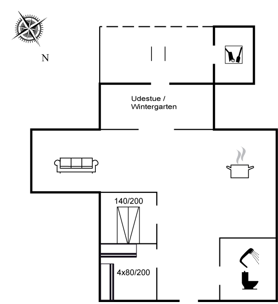 Vorschaubild von Ferienhaus VN82 in Vrist - Vejlby Klit - Westjütland