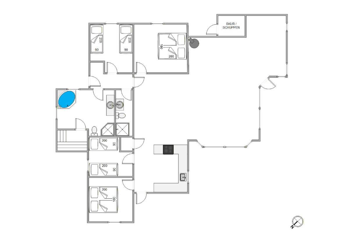 Vorschaubild von Ferienhaus VQ39 in Årgab - Westjütland