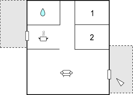 Vorschaubild von Ferienhaus VQ78 in Gudhjem - Bornholm