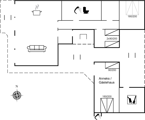 Vorschaubild von Ferienhaus VR16 in Grønhøj - Løkken - Nordjütland