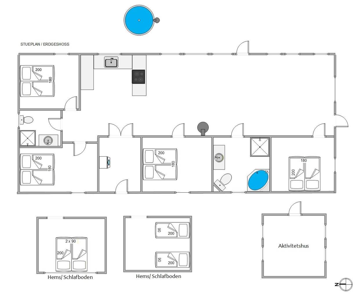 Vorschaubild von Ferienhaus VR40 in Kromose - Rømø