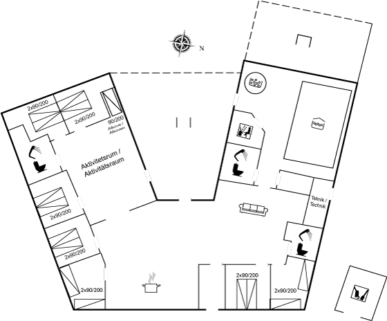 Vorschaubild von Ferienhaus VU25 in Kromose - Rømø