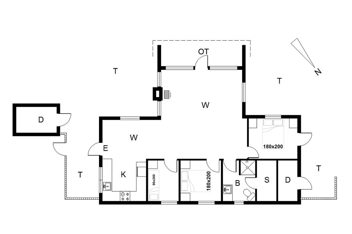 Vorschaubild von Ferienhaus VU33 in Henne Strand - Westjütland