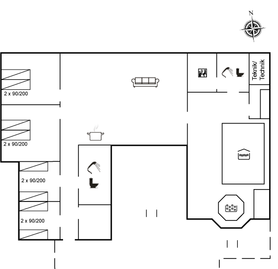 Vorschaubild von Ferienhaus VU35 in Blåvand - Westjütland