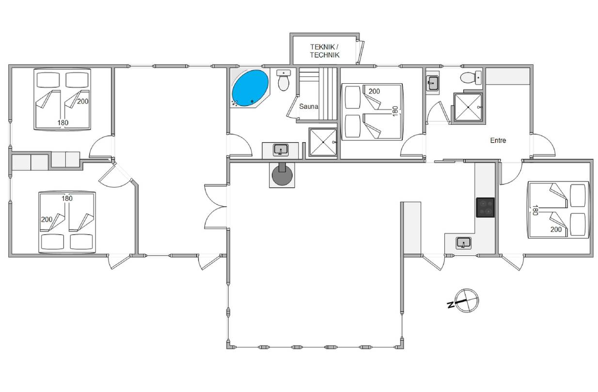 Vorschaubild von Ferienhaus VU41 in Blåvand - Westjütland