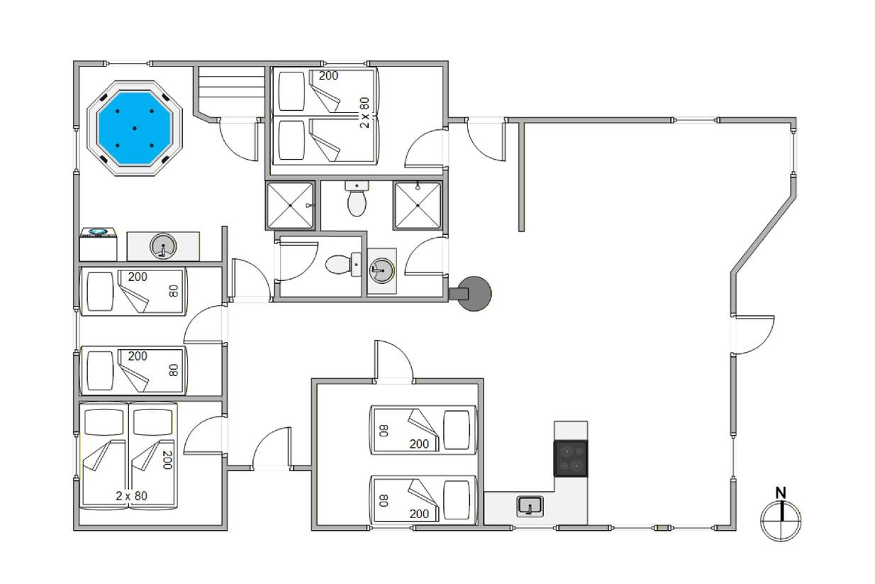 Vorschaubild von Ferienhaus VU95 in Årgab - Westjütland