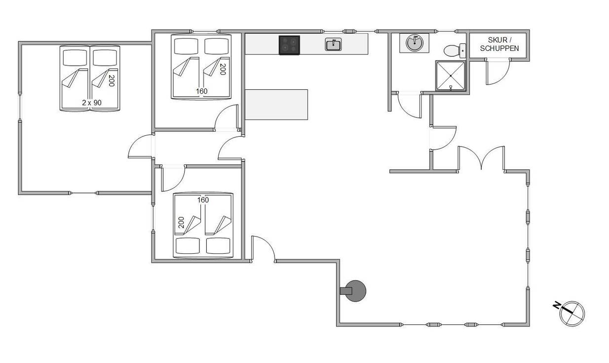 Vorschaubild von Ferienhaus VU97 in Blåvand - Westjütland