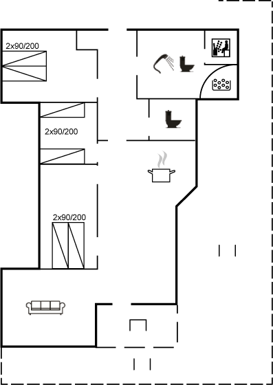 Vorschaubild von Ferienhaus VV23 in Kongsmark - Rømø