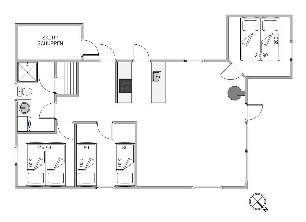 Vorschaubild von Ferienhaus VW54 in Bork Havn - Westjütland