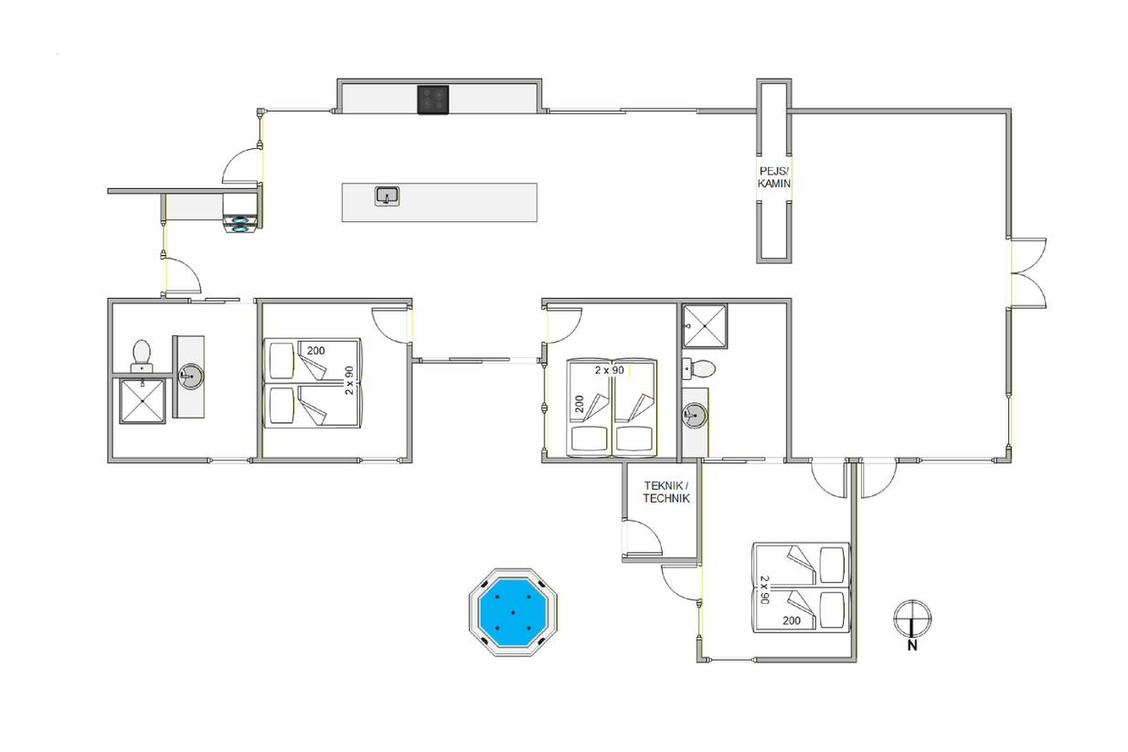 Vorschaubild von Ferienhaus VW78 in Blåvand - Westjütland