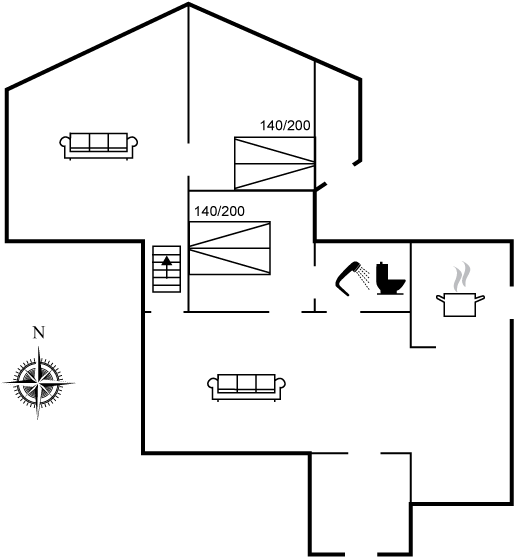 Vorschaubild von Ferienhaus VX10 in Grønhøj - Løkken - Nordjütland