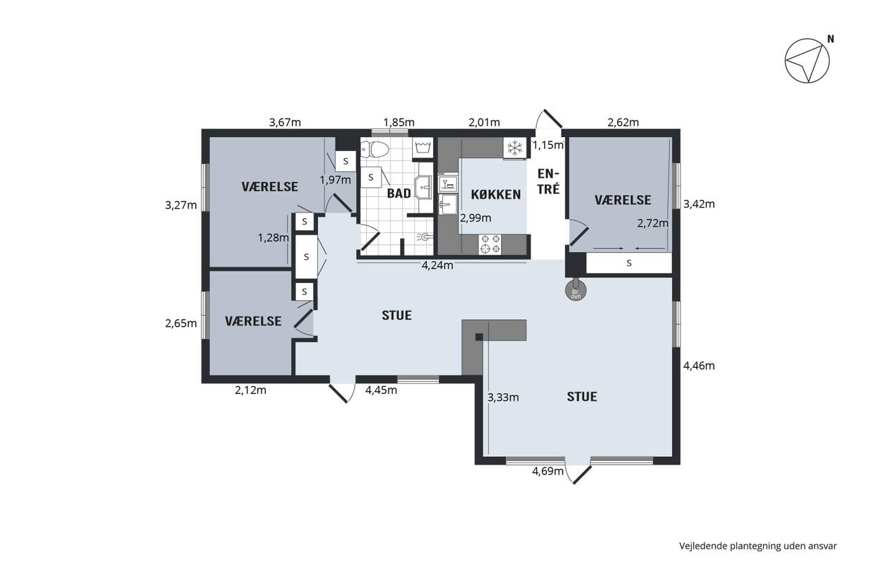 Vorschaubild von Ferienhaus VZ64 in Egsmark - Ebeltoft - Ostjütland
