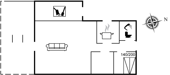 Vorschaubild von Ferienhaus WB21 in Nr. Rubjerg - Løkken - Nordjütland