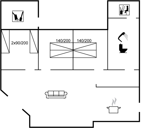 Vorschaubild von Ferienhaus WB53 in Klitmøller - Thy/Limfjord