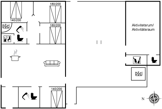 Vorschaubild von Ferienhaus WC08 in Grønhøj - Løkken - Nordjütland