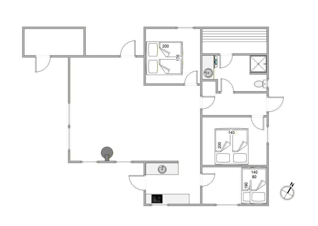 Vorschaubild von Ferienhaus WC31 in Henne Strand - Westjütland