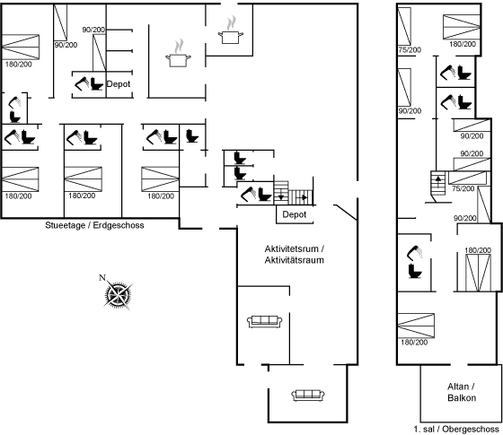 Vorschaubild von Ferienhaus WC47 in Fur - Thy/Limfjord
