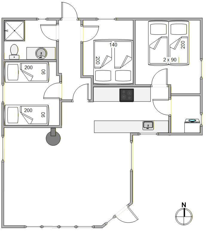Vorschaubild von Ferienhaus WC99 in Bjerregård - Westjütland