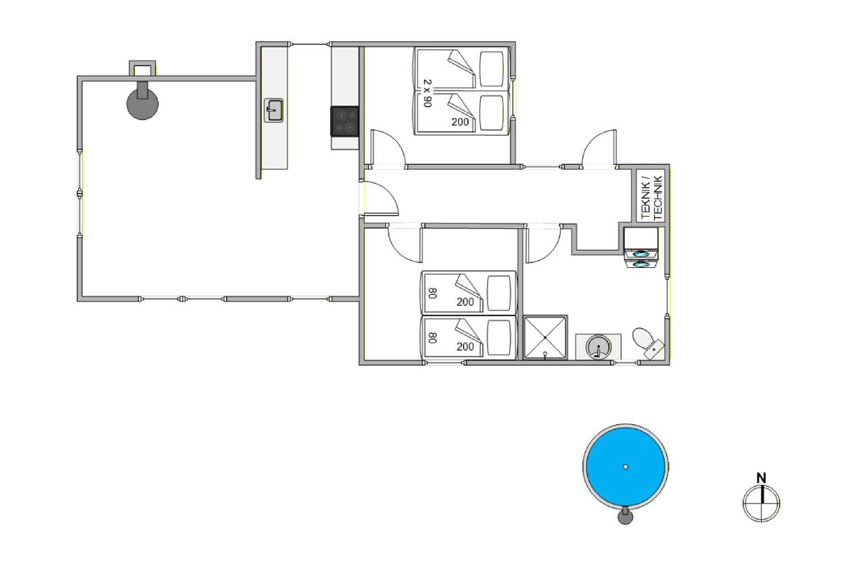 Vorschaubild von Ferienhaus WD05 in Ho - Blåvand - Westjütland