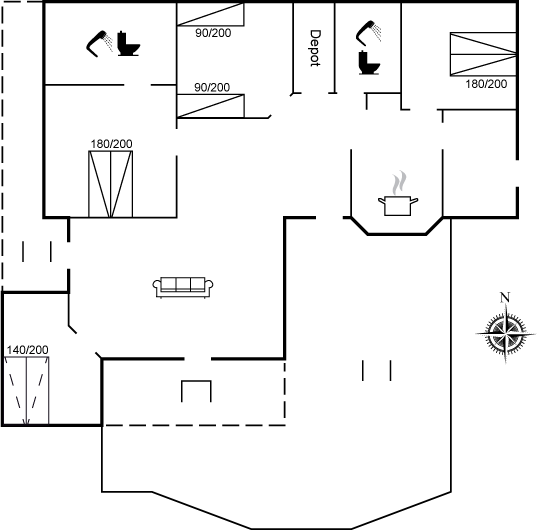 Vorschaubild von Ferienhaus WD06 in Søndervig - Westjütland