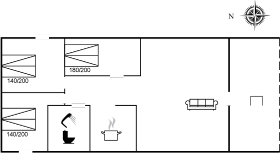 Vorschaubild von Ferienhaus WD68 in Hou - Nordjütland Ost