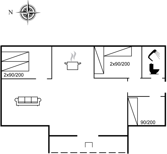 Vorschaubild von Ferienhaus WE03 in Østerby - Læsø