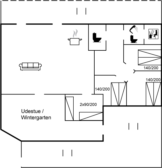Vorschaubild von Ferienhaus WE50 in Klitmøller - Thy/Limfjord