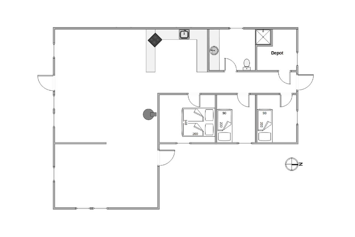 Vorschaubild von Ferienhaus WF53 in Vejers Strand - Westjütland