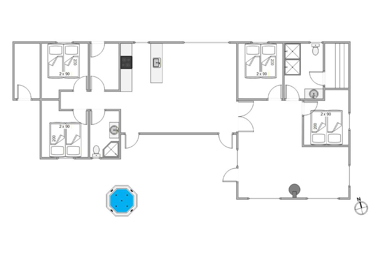 Vorschaubild von Ferienhaus WG08 in Årgab - Westjütland
