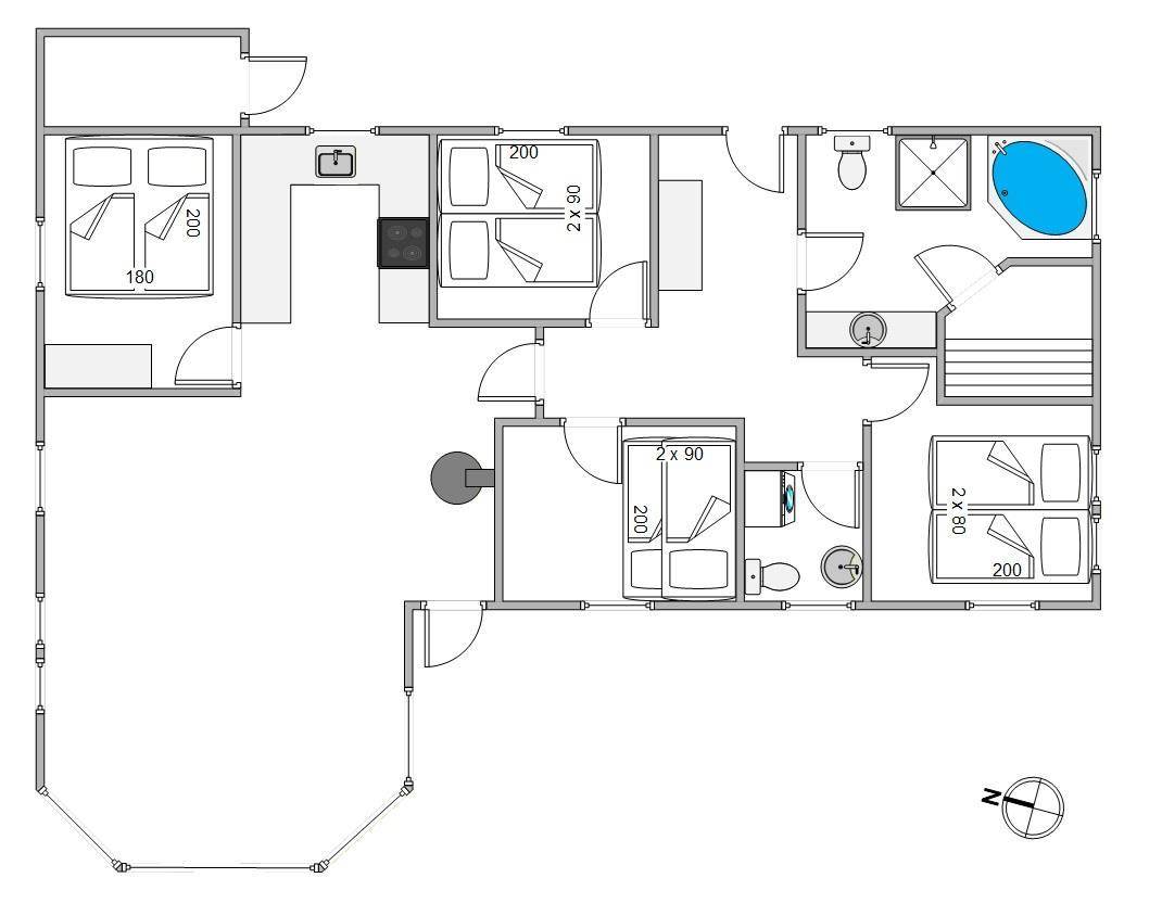 Vorschaubild von Ferienhaus WG55 in Houstrup - Westjütland